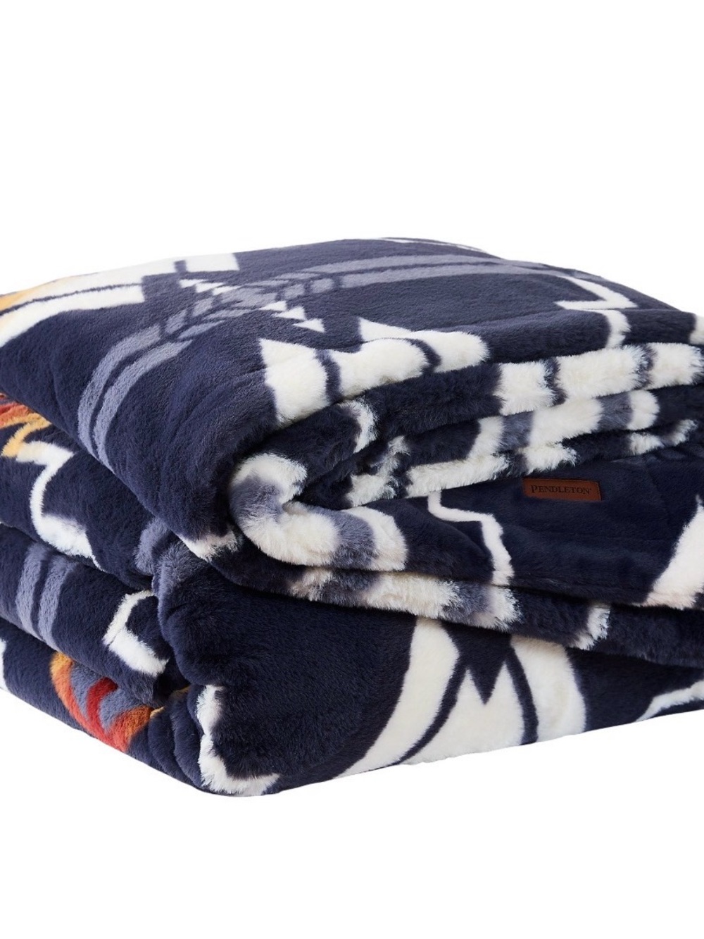 NEW Pendleton Faux Fur Soft Luxe Blanket Queen Arrow Flight 98x92 - Picture 4 of 6